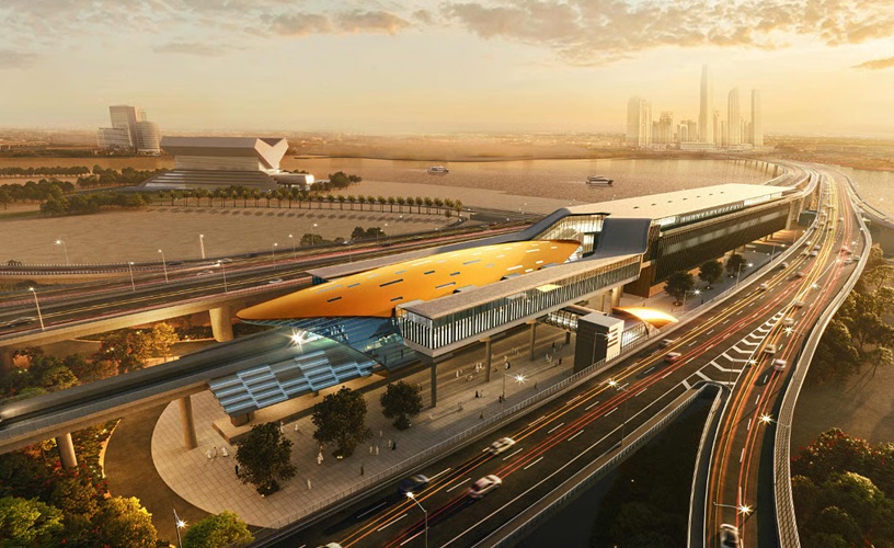 Dubai Metro Blue Line